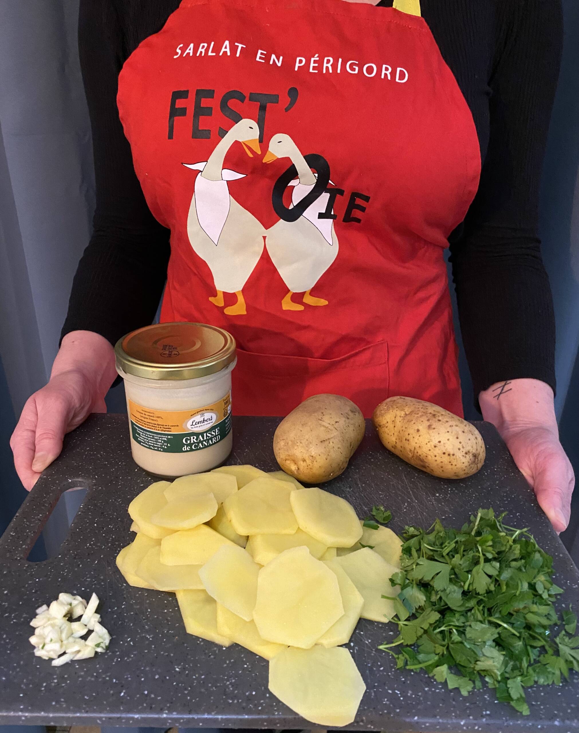 Pommes de terre sarladaises, les Pépites du Périgord